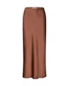 Samsoe & Samsoe Gonna Tortoise Shell In Brown