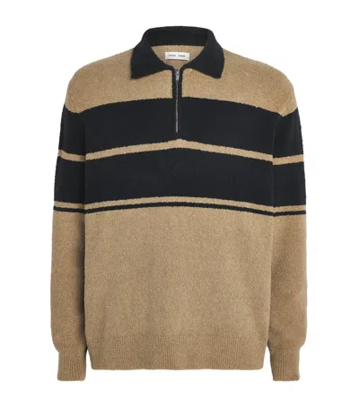 Samsoe & Samsoe Samsøe Samsøe Stripe Sanino Quarter-zip Sweater