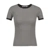 Samsoe & Samsoe Salinas Horizontal-stripe Ribbed T-shirt In Multi