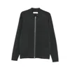 Samsoe & Samsoe Zip-up Cardigan In Black