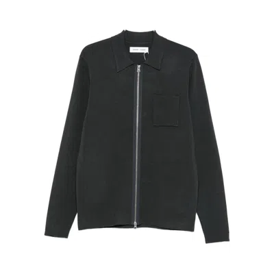 Samsoe & Samsoe Zip-up Cardigan In Black