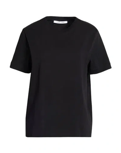 Samsoe & Samsoe Samsøe Φ Samsøe Woman T-shirt Black Size L Organic Cotton