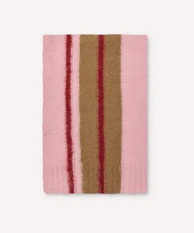 Samsoe & Samsoe Samse Samse Women's Sajeanne Alpaca-blend Scarf In Lead Grey Stripe