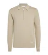 Samsoe & Samsoe Samsøe Samsøe Zip-up Samatt Polo Sweater In Beige