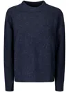 Samsoe & Samsoe Samsoe Samsoe Knitted Crew Neck Sweater In Multi