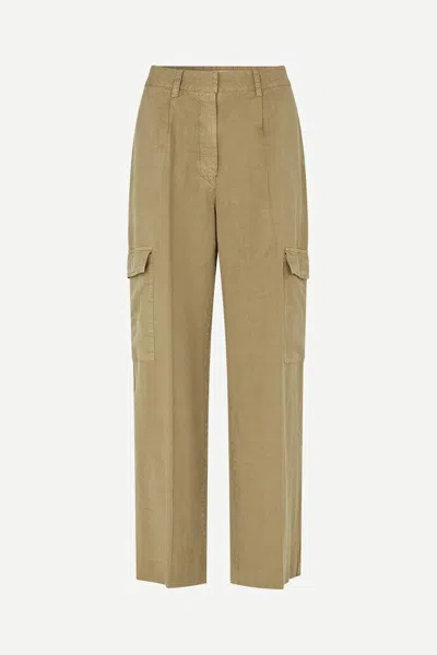 Samsoe & Samsoe Samsoe Samsoe Cargo Pants In Beige