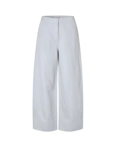 Samsoe & Samsoe Samsoe Samsoe Elegant Trousers For Modern Women In White