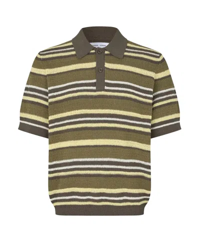 Samsoe & Samsoe Samsoe Samsoe Mini Organic Cotton Blend T-shirt For Men In Green