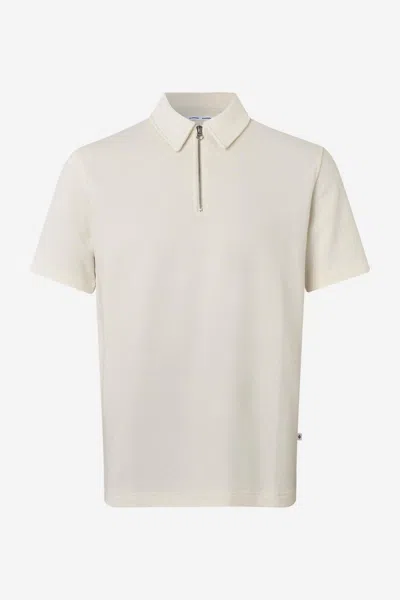 Samsoe & Samsoe Samsoe Samsoe Polo In White