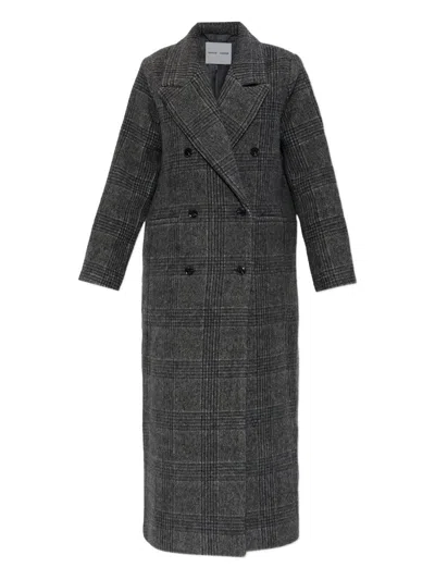 SAMSOE & SAMSOE SAMSOE SAMSOE Sajilla Double-Breasted Long Coat