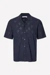 Samsoe & Samsoe Samsoe Samsoe Shirt In Blue