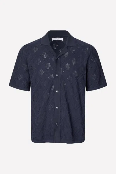 Samsoe & Samsoe Samsoe Samsoe Shirts Blue