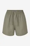 Samsoe & Samsoe Samsoe Samsoe Shorts In Green