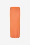 Samsoe & Samsoe Samsoe Samsoe Skirt In Orange