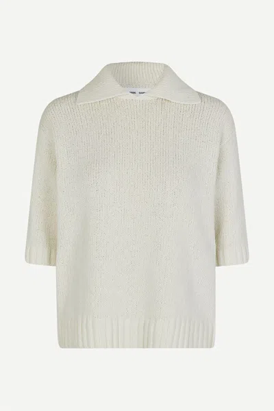 Samsoe & Samsoe Samsoe Samsoe Sweaters In White
