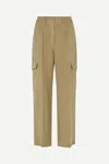Samsoe & Samsoe Samsoe Samsoe Trousers In Brown