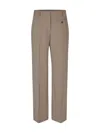 Samsoe & Samsoe Samsoe Samsoe Trousers Salaney In Gray