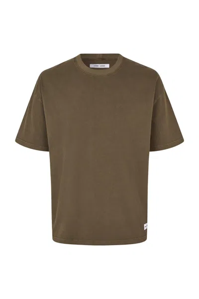 Samsoe & Samsoe Samsoe Samsoe T-shirt In Brown