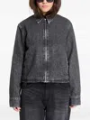 Samsoe & Samsoe Sanarinna Denim Jacket In Black