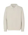 Samsoe & Samsoe Sanicolas 15720 Polo Shirt In White In Neutral