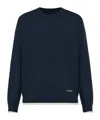 Samsoe & Samsoe Sarico Crew-neck Sweater In Blue