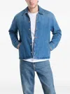 Samsoe & Samsoe Sarobin Denim Jacket In Blue