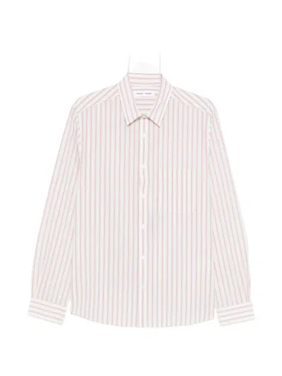 Samsoe & Samsoe Saryan X Striped Pocket Shirt In Multi