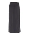 Samsoe & Samsoe Sasus High-waisted Skirt In Gray