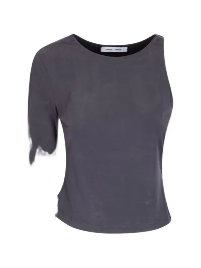Samsoe & Samsoe Sasusanna Top In Gray