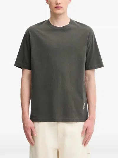 Samsoe & Samsoe Saswirl Cotton T-shirt In Gray