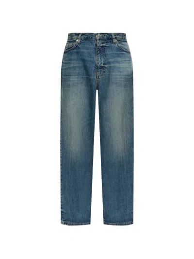 Samsoe & Samsoe Satimothy Loose-fit Jeans In Blau