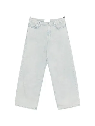 Samsoe & Samsoe Satimothy Wide-leg Jeans In Blue