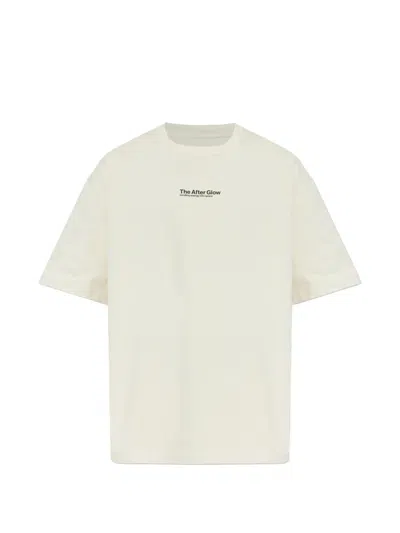 Samsoe & Samsoe Sauni Graphic-print T-shirt In Neutral
