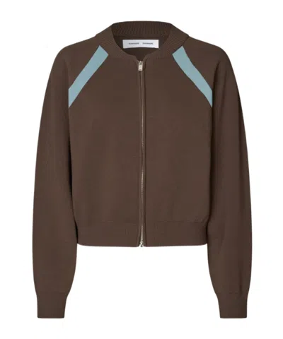 Samsoe & Samsoe Savala Bomber In Brown
