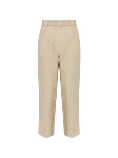 Samsoe & Samsoe Savalentin Pleated Trousers In Neutral