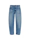 Samsoe & Samsoe Saveyra Pocket Jeans In Blue