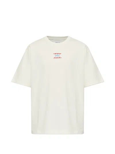 Samsoe & Samsoe Short-sleeve Graphic T-shirt In White