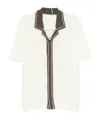 Samsoe & Samsoe Short Sleeve Shirt In White