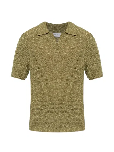 Samsoe & Samsoe Short Sleeve T-shirt In Orange