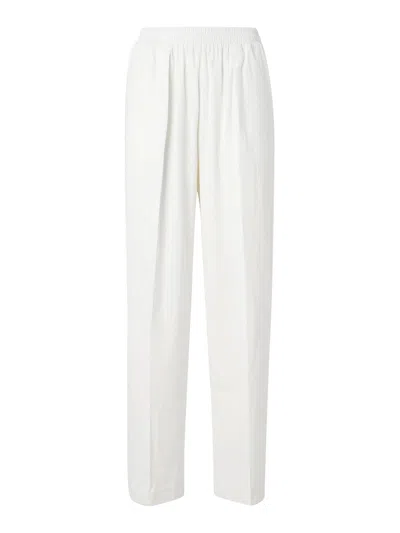 Samsoe & Samsoe Julia Bianco Trousers In White