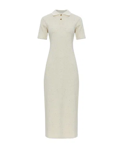 Samsoe & Samsoe Short-sleeved Dress In White