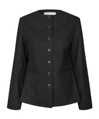 Samsoe & Samsoe Single-breasted Suit Jacket In Multi