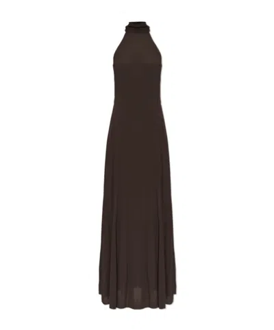 Samsoe & Samsoe Sleeveless Dress In Brown
