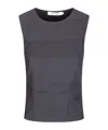 Samsoe & Samsoe Sleeveless Vest In Black