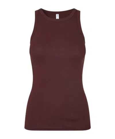 Samsoe & Samsoe Sleeveless Vest In Red