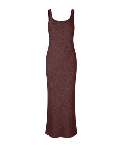Samsoe & Samsoe Sleeveless Woven Maxi Dress In Black
