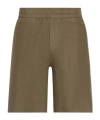 Samsoe & Samsoe Smith Elasticated-waistband Shorts In Green
