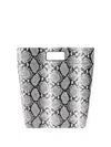 Samsoe & Samsoe Snakeskin Cut-out Tote Bag