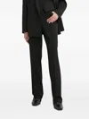 Samsoe & Samsoe Split-hem Trousers In Black