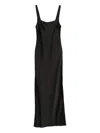 Samsoe & Samsoe Square-neck Dress In Black